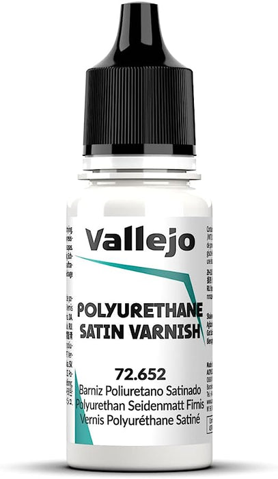 Vallejo18ml-Polyurethane Satin Varnish