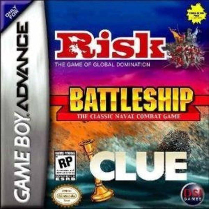 Battleship/Risk/Clue