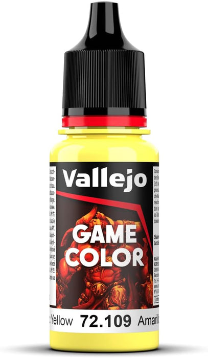 Vallejo Game Color 72109 Toxic Yellow (18ml)