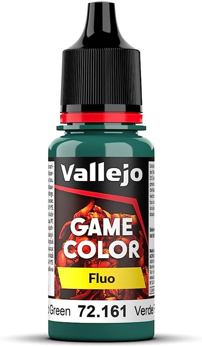 Vallejo Game Color, Fluorescent Cold Green, 18 ml