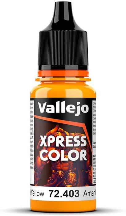 Vallejo Xpress Color, Imperial Yellow, 18ml