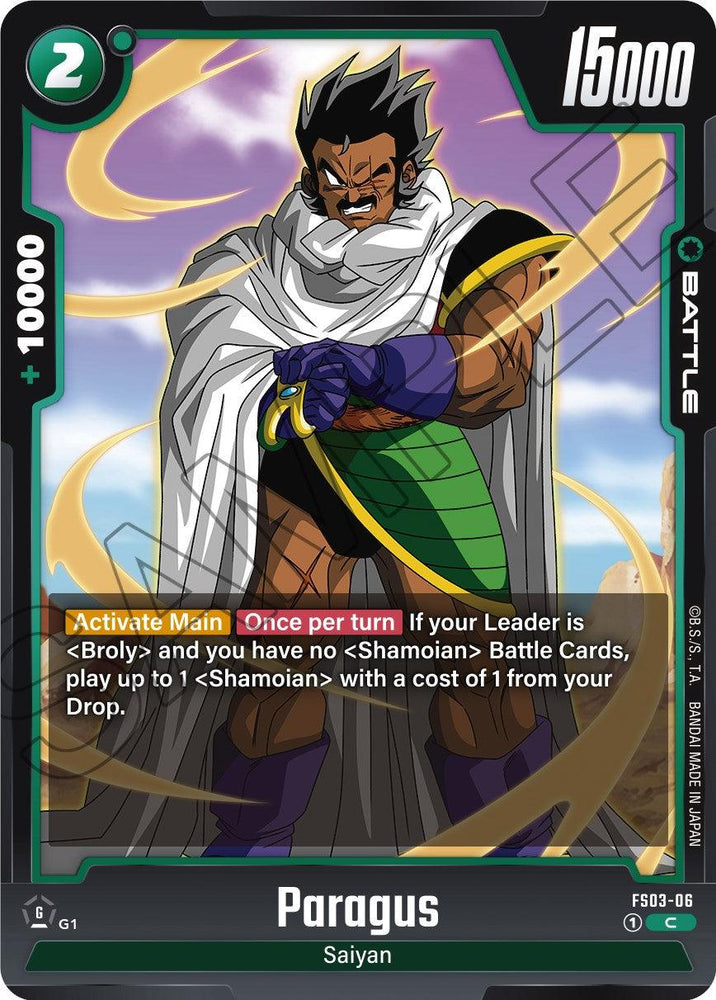 Paragus (FS03-06) [Starter Deck: Broly]