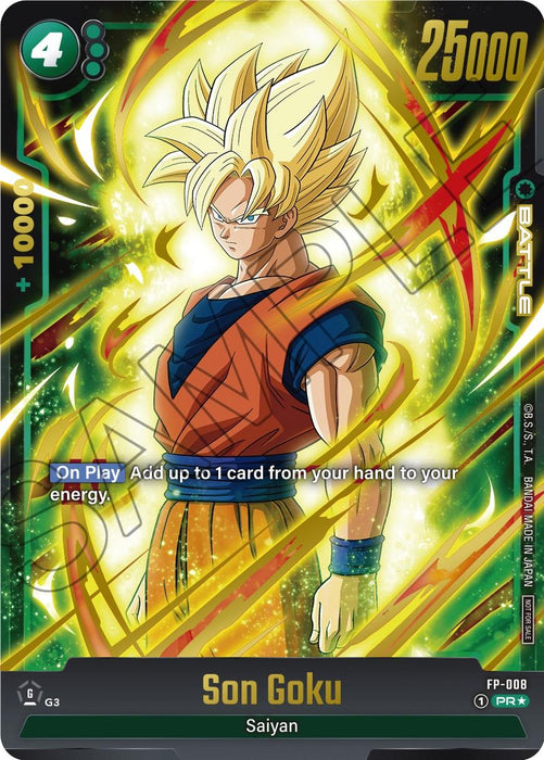Son Goku (FP-008) (Gold) [Fusion World Promotion Cards]