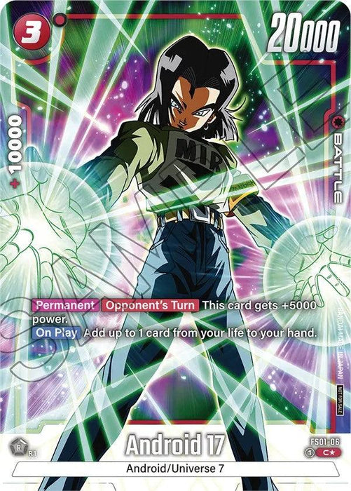 Android 17 (Tournament Pack -Winner- 01) [Fusion World Tournament Cards]