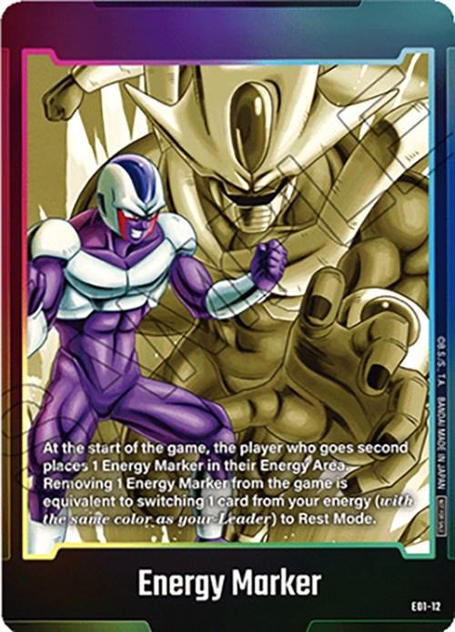 The image is a card from a game featuring a muscular, purple-armored character in a fighting stance against a background of a large, menacing figure with a golden hue. Text at the bottom reads 