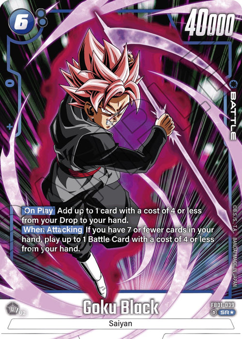 Goku Black (FB01-039) (Alternate Art) [Awakened Pulse]