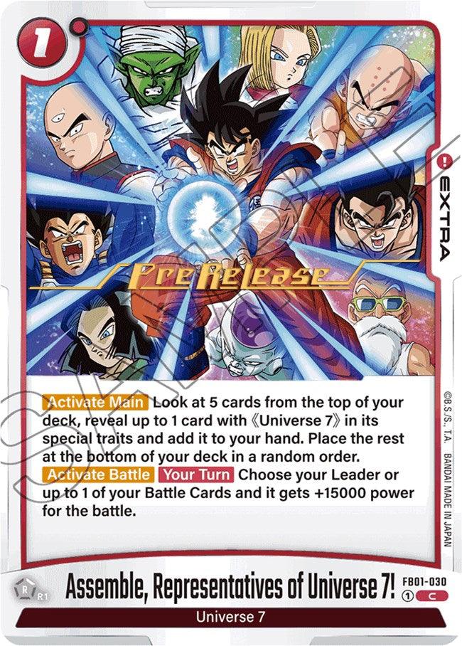 The Dragon Ball Super: Fusion World card, 