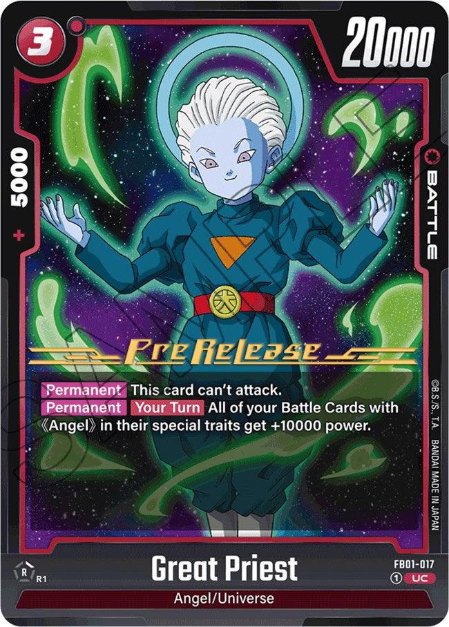 A trading card titled 