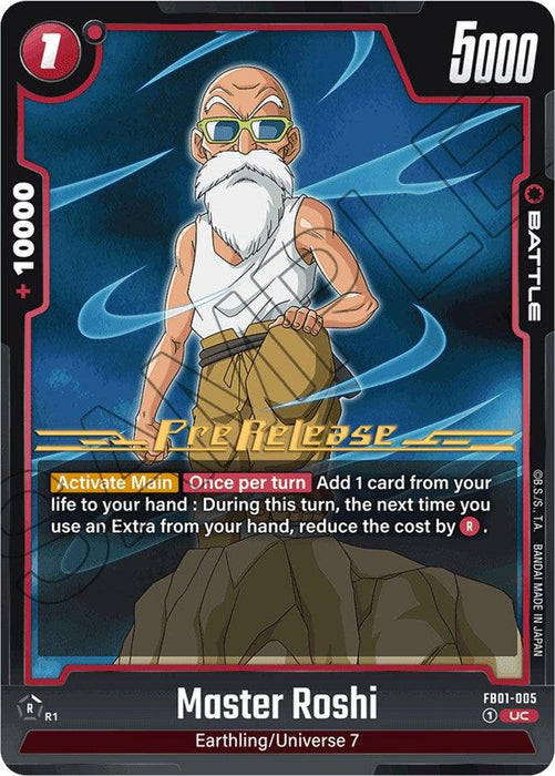 Master Roshi [Awakened Pulse Pre-Release Cards]