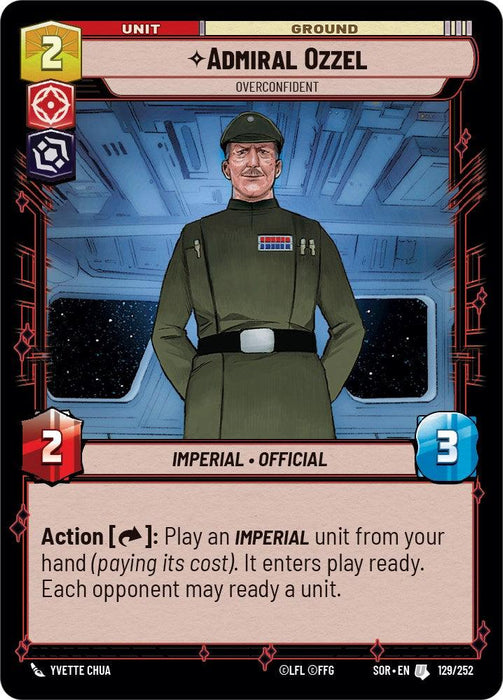 Admiral Ozzel - Overconfident (129/252) [Spark of Rebellion]