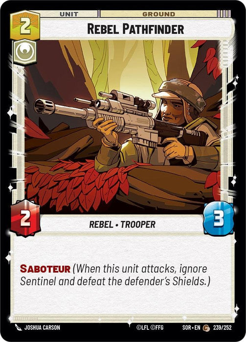 Rebel Pathfinder (239/252) [Spark of Rebellion]