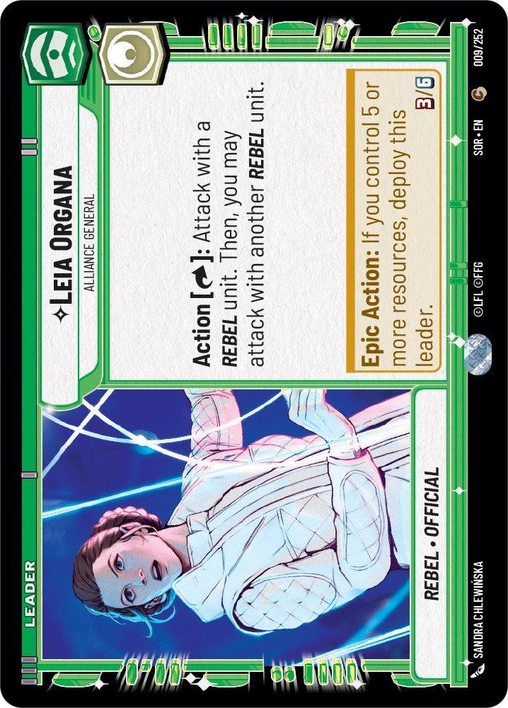 Leia Organa - Alliance General (009/252) [Spark of Rebellion]