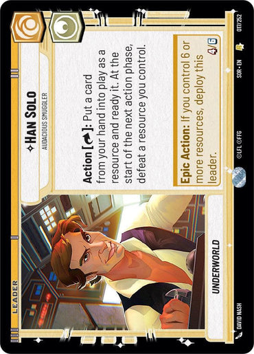 Han Solo - Audacious Smuggler (017/252) [Spark of Rebellion]