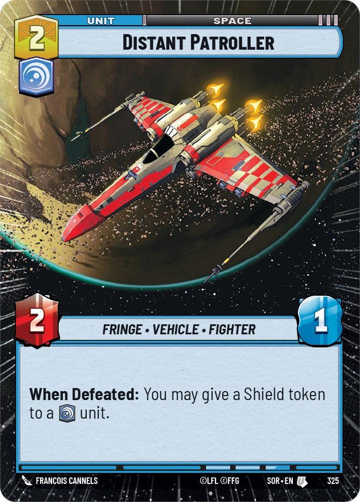 A sci-fi-themed game card titled 