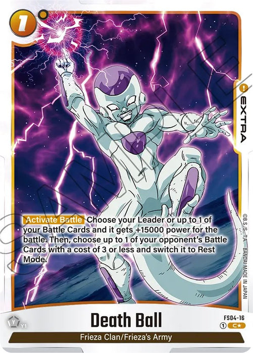 Death Ball (Bonus Pack Alternate Art) [Starter Deck: Frieza]