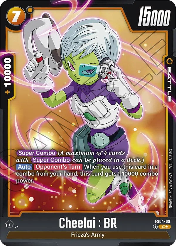 Cheelai : BR (Bonus Pack Alternate Art) [Starter Deck: Frieza]