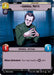 A trading card titled "Admiral Motti - Brazen and Scornful (Hyperspace) (Weekly Play Promo) (7/20) [Spark of Rebellion Promos]" from Fantasy Flight Games shows a man in a green military uniform with a rank insignia, seated at a table. This Imperial card costs 2 units and displays symbols for Imperial and Official. The bottom text reads, "When Defeated: You may ready a unit." It captures the essence of the Spark of Rebellion.