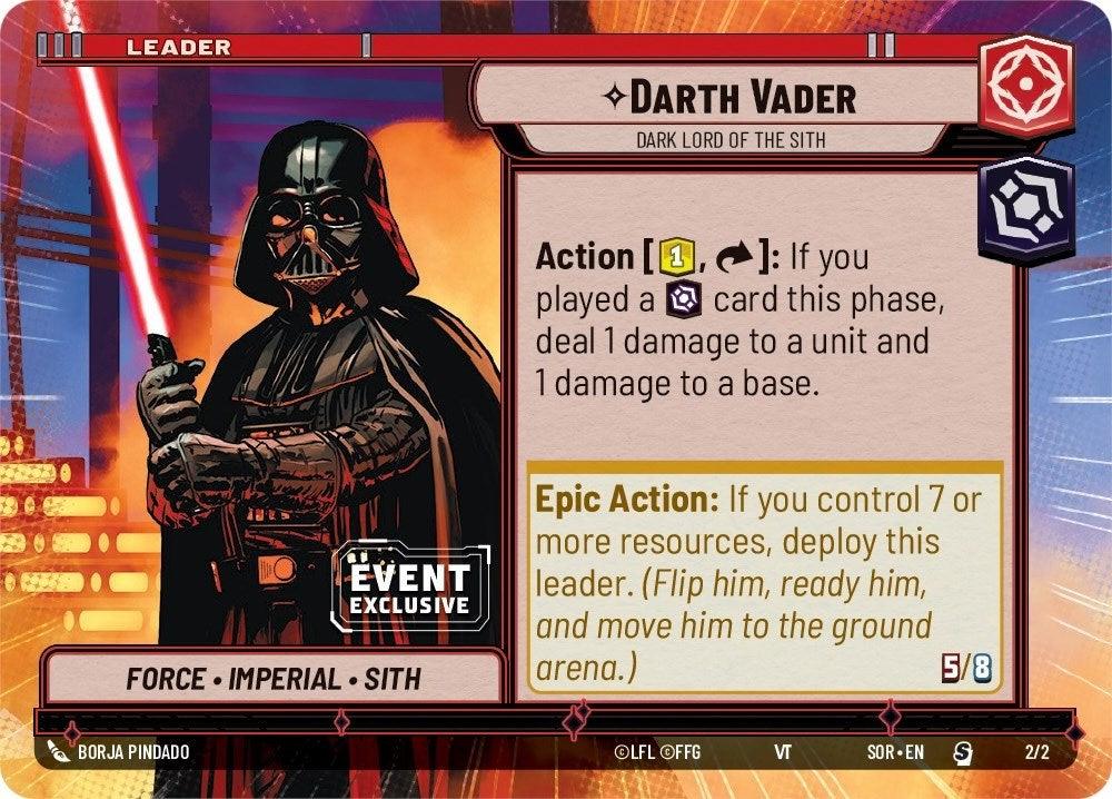 A Star Wars-themed game card titled 