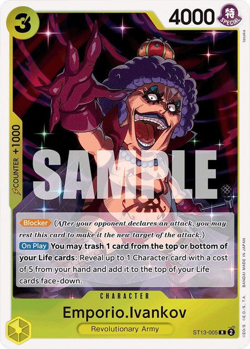 Emporio.Ivankov [Ultra Deck: The Three Brothers]