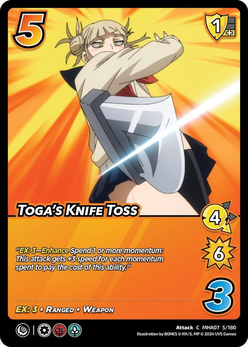Toga's Knife Toss [Girl Power]
