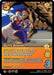 A "UniVersus" trading card titled "Butte Basher [Girl Power]" featuring a hero in a white and blue costume furiously clobbering a large brown muscular creature. The card has an attack value of 5+, 2 difficulty, 6 speed, 4 damage, and 3 block. Various abilities and effects are detailed below the image.