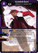 A card image from "Bandai's Collaboration Booster 01: Halo of Awakening" featuring Gendoh Ikari (CB01-063) from NERV. This NERV card boasts a purple and black border with an image of Gendoh Ikari in the center. It has a cost of 4 and includes two abilities: one affecting color during the main step and one involving top cards during attack or destruction.