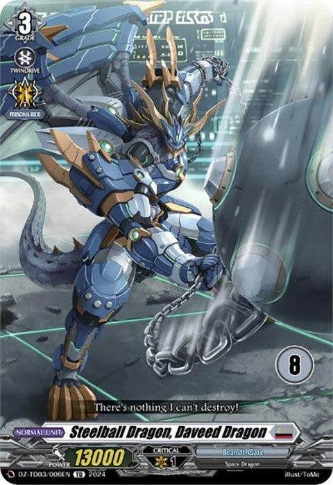 Steelball Dragon, Daveed Dragon (8) (DZ-TD03/006EN) [Start Up Trial Deck: Brandt Gate]