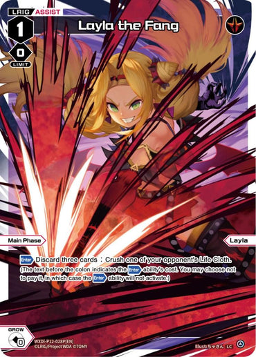 Layla the Fang (Parallel Foil) (WXDi-P12-028P[EN]) [Dissonance Diva]