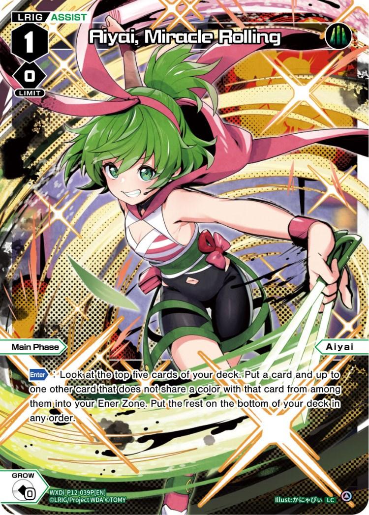 Aiyai, Miracle Rolling (Parallel Foil) (WXDi-P12-039P[EN]) [Dissonance Diva]