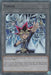 A Yu-Gi-Oh! trading card titled "Token: Yugi Muto and Silent Magician and Silent Swordsman [TKN5-EN005] Super Rare" featuring Yugi Muto and Silent Magician/Silent Swordsman. The artwork depicts Yugi Muto in the foreground with two ethereal, armored warriors behind him. The Super Rare card has a gray border with text detailing its usage and a quote from Yugi.