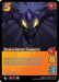 Card displaying "Black Abyss: Sabbath [Girl Power]" from a game. It depicts a rare character with dark purple spiky hair and yellow eyes moving swiftly. The card has a red frame with 5 attack, black hexagonal 5 logos, and a blue 3 shield icon. Text: "Enhance Spend 1 momentum: Your next check to play a card gets +2 and your rival's."


