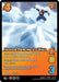 A game card titled "Heaven-Piercing Ice Wall [Girl Power]" from UniVersus features a character in red and white clothing leaping against a background of large ice shards. The card has an orange border with four symbols at the top left and right, text detailing attack stats, and abilities like ranged attacks and stunning effects described at the bottom.