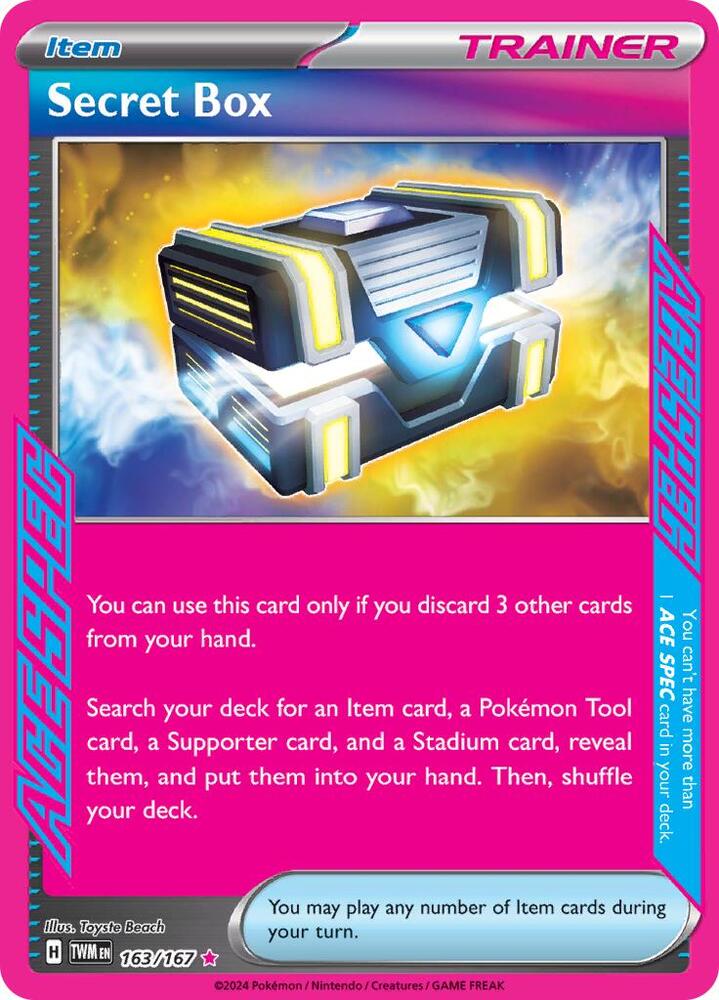 The image shows a Pokémon TCG Trainer Item card, 