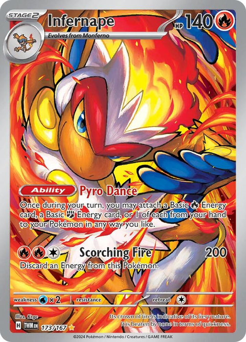 Infernape (173/167) [Scarlet & Violet: Twilight Masquerade]