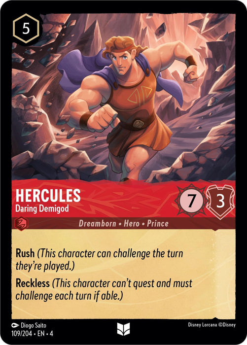 Hercules - Daring Demigod (109/204) [Ursula's Return]