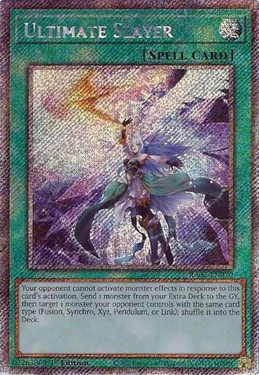 Ultimate Slayer (Platinum Secret Rare) [RA02-EN070] Platinum Secret Rare