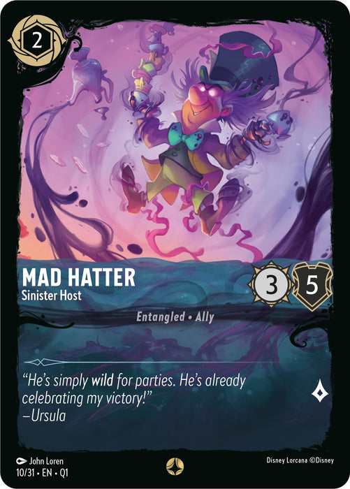 Mad Hatter - Sinister Host (10/31) [Illumineer's Quest: Deep Trouble]