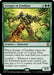 A Magic: The Gathering card, "Avenger of Zendikar [Modern Horizons 3 Commander]," from Modern Horizons 3 Commander, costs 5 generic and 2 green mana. This Elemental creature has 5 power and toughness. Featuring a tree-like elemental in its art, the card's landfall abilities create Plant tokens and grant them +1/+1 counters.