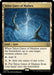 Image of a Magic: The Gathering card titled "Talon Gates of Madara [Modern Horizons 3 Commander]" from Magic: The Gathering. It's a Land - Gate card with a colorless mana border. The card text describes entering the battlefield and other effects. The artwork depicts talon-like structures surrounding a circular portal with blue mystical energy.