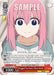A trading card featuring a wide-eyed character with long pink hair and a fair complexion, expressing surprise. The uncommon character card is named "Bragged Too Much, Hitori Gotoh (BTR/W107-E077 U) [BOCCHI THE ROCK!]" from Bushiroad. It showcases various text details, symbols, stats including a power level of 1000, and specific abilities in gameplay scenarios.