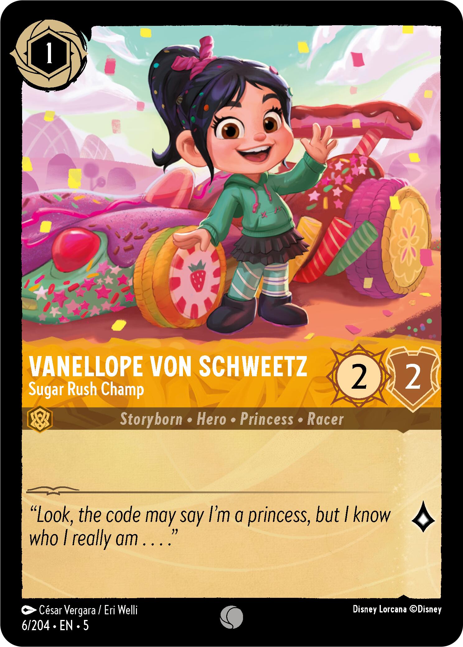 A Disney Lorcana trading card titled 