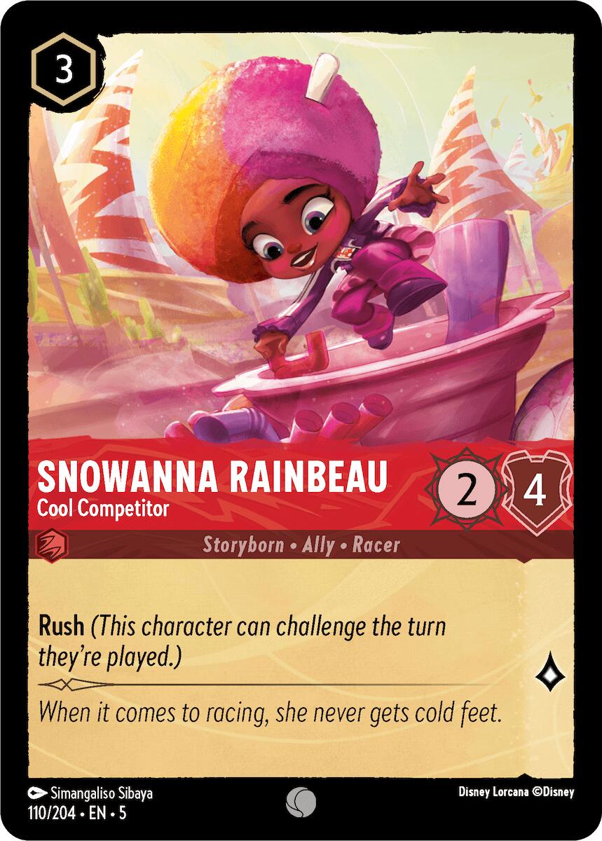 A Disney Lorcana card titled 