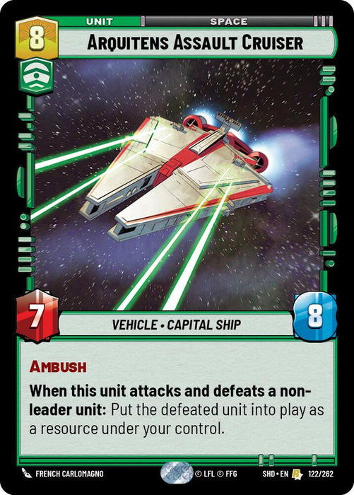 Arquitens Assault Cruiser (122/262) [Shadows of the Galaxy]