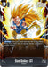  A Dragon Ball Super: Fusion World trading card showcasing Son Goku in his Super Saiyan 3 form from Dragon Ball GT. With long golden hair and a fierce expression, he radiates glowing energy. This Super Rare card, named Son Goku: GT (FB03-111) [Raging Roar], has an energy cost of 3, a power level of 25000, and provides +5000 combo power. Card text: "On Play Add up to 1 card from your life to your hand.