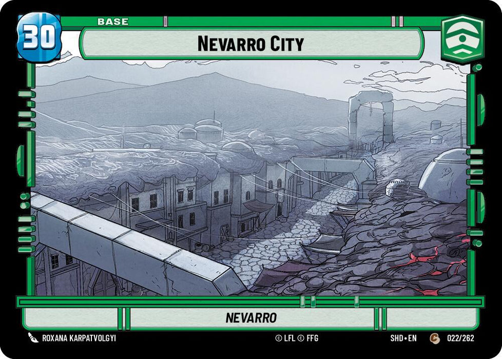 Nevarro City // Shield (022 // T02) [Shadows of the Galaxy]