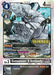 The image showcases the Gotsumon (X Antibody) [P-144] Digimon card, part of the Store Tournament 2024 Jul. – Sep. Winner Pack from the Promotional Cards series by Digimon. This Level 3 Digimon boasts 4000 DP, a blue Play Cost of 4, and a gray Digivolve Cost of 1. The card features Gotsumon with its rock-like appearance and yellow eyes, including Block/Black coloration and inherited effects text.