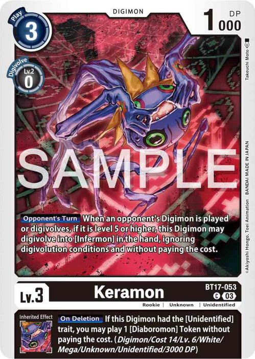 Keramon [BT17-053] [Secret Crisis]