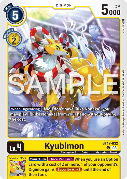 Kyubimon [BT17-032] [Secret Crisis]