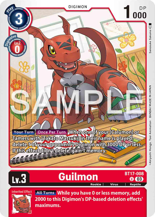 Guilmon [BT17-008] [Secret Crisis]