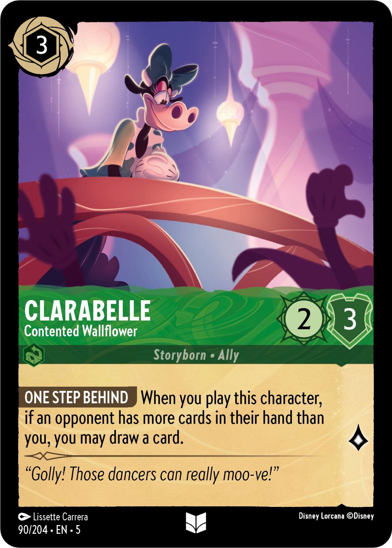 Introducing the Disney Lorcana card 